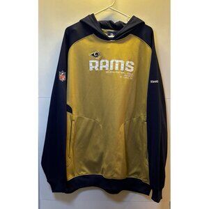 NFL‎ On field RAMS Performance Hoodie (XXL) NWT